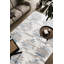 Tapis en viscose bleu, brun, chocolat, gris, ivoire et blanc Keyera-734435575