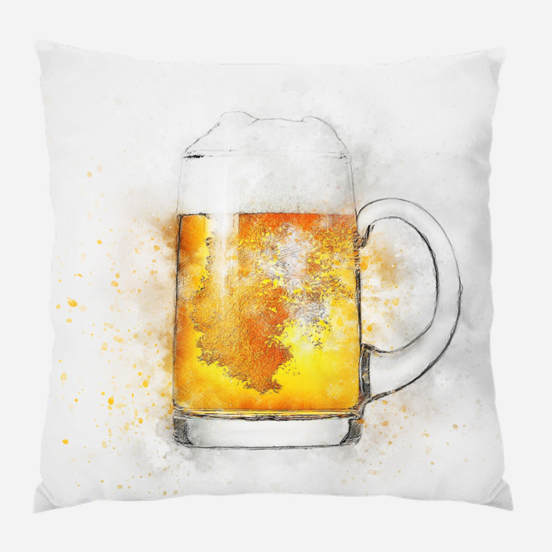  Coussin Beer, Synthétique, Extérieur 