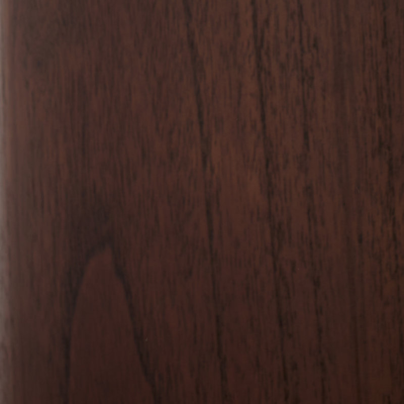 Barnard Round Wood Coffee Table, Walnut