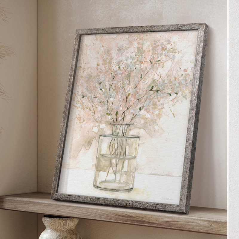 «Delicate Arrangement I», reproduction encadrée - bois massif 46529, H 11 po x l 9 po