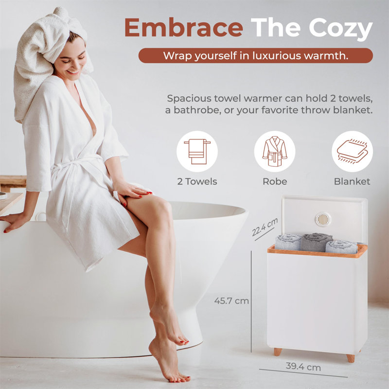 Heated Towel Rails, Light Brown/White