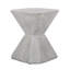 Table d'appoint d'extérieur en béton léger