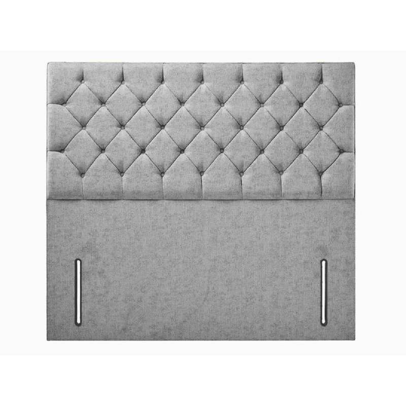 Carterjames Upholstered Headboard, Double (4'6), Silver