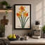 Daffodil Study Botanical - Wrapped Canvas-1443106850-1443106849