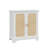 Rattan Door Liquor Cabinet For Living Room Display