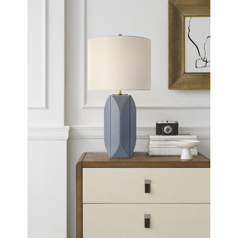 kate spade new york Carmilla Medium Table Lamp, Matte White
