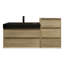 Ensemble de meuble-lavabo mural simple 49 po Golitz-818145542