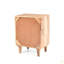 Table de chevet en bois naturel