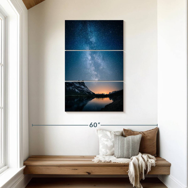Alvord Mesmerizing Night Time Sky, 45" H x 28" W