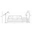 Lampe de travail sur pied de 65 po Zabel-657266025