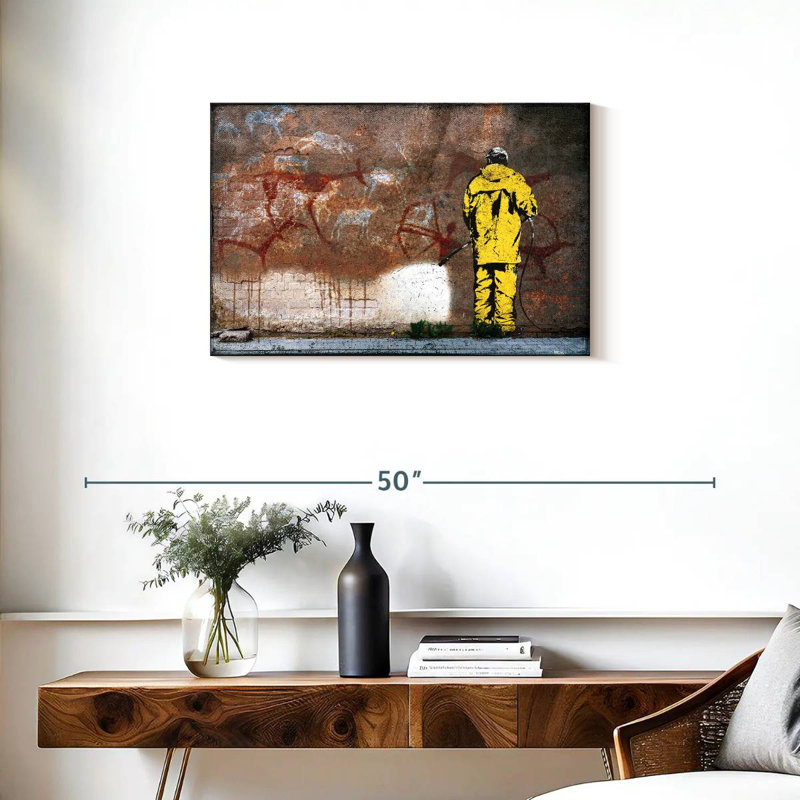 Leisha Street Cleaner, 20" H x 30" W