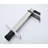 Bathroom Sink Faucet With Waterfall Stream And Finish Stainless Steel Spout For Easy Adjustment-125036476