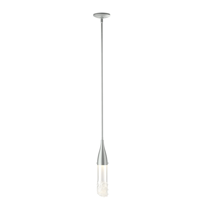 Fritz 1 - Light Single Cylinder Pendant, Vintage Platinum