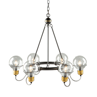Arbab 6 - Light Dimmable Chandelier