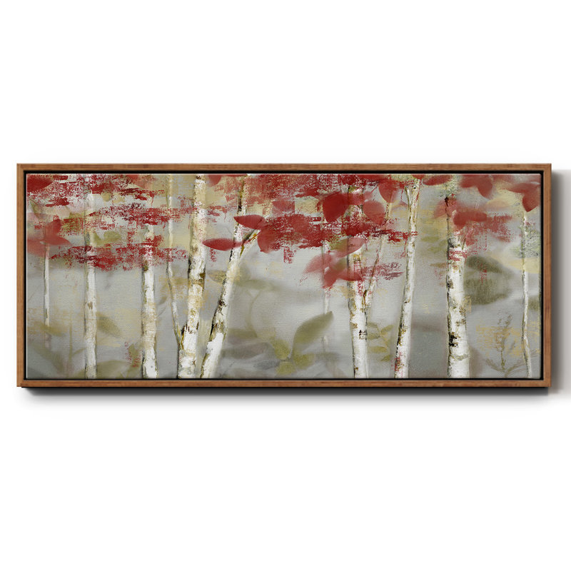Autumn Forest- Framed Canvas, 20" H x 50" W