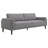2-Piece Track Arms Sofa Set