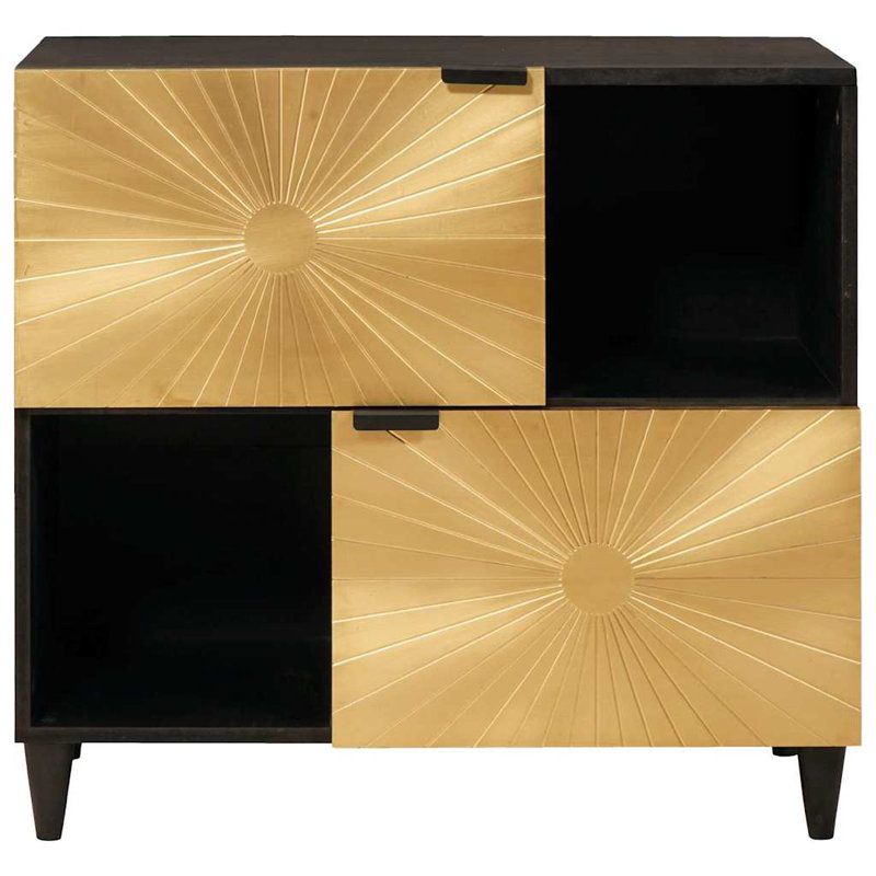 Solid Wood Rectangle Accent Chest