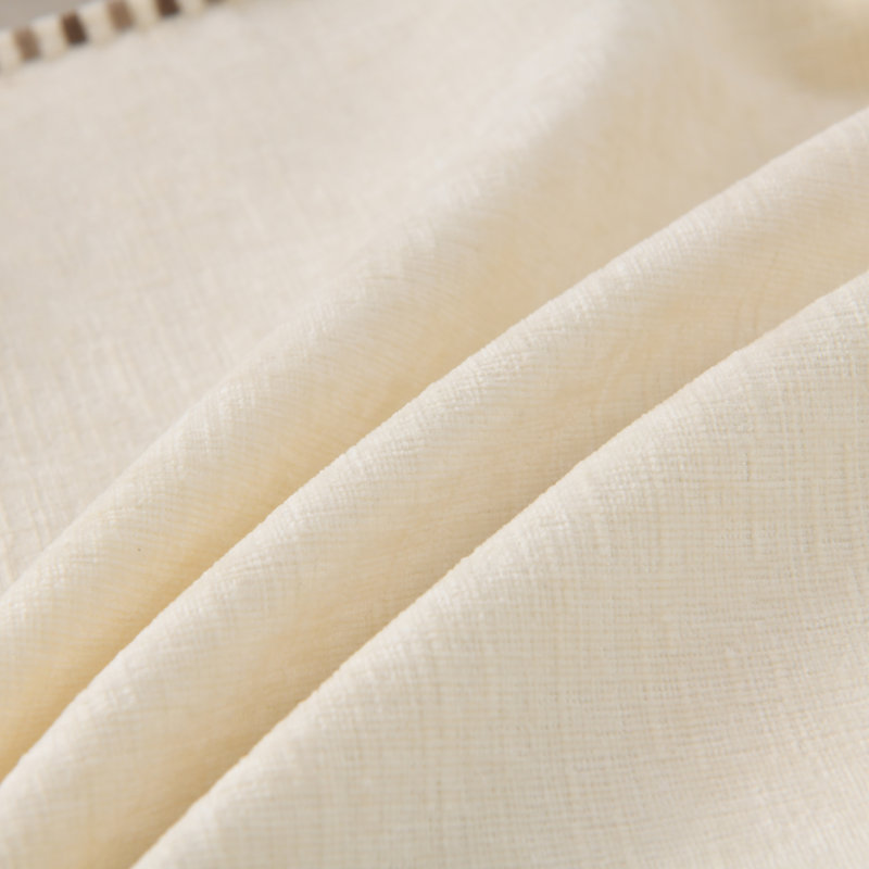 Housse de coussin décorative Soft Cozy, H 22 po x l 22 po, Blanc, crème