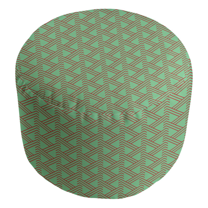 repose-pieds fête hol, Vert