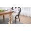 Chaises de salle à manger en bois massif avec accoudoirs de 24 po de large Hughes Hughes-125524742
