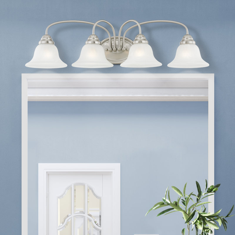 Nicolas 4 - Light Dimmable Vanity Light, Brushed Nickel