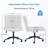 Homw Office Desk Chair with Wheels,Adjustable Height 360° Rolling Swivel Computer Chairs