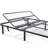 Queen Adjustable Bed With Head Up Only Setting, Trustworthy And , Black Steel Foundation, 87.61 Lb Weight, Design-1840075795