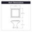 Facette Square Knob-73145677