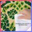 Édredon vert floral damassé-129089333