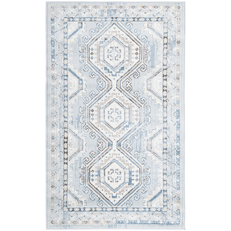Abstract Indoor Rug, Rectangle 3' x 5'3"