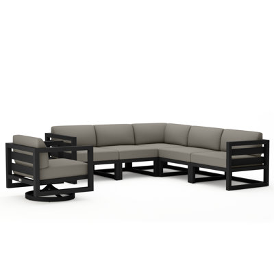 Avion 6 Piece Sectional Set With Swivel
