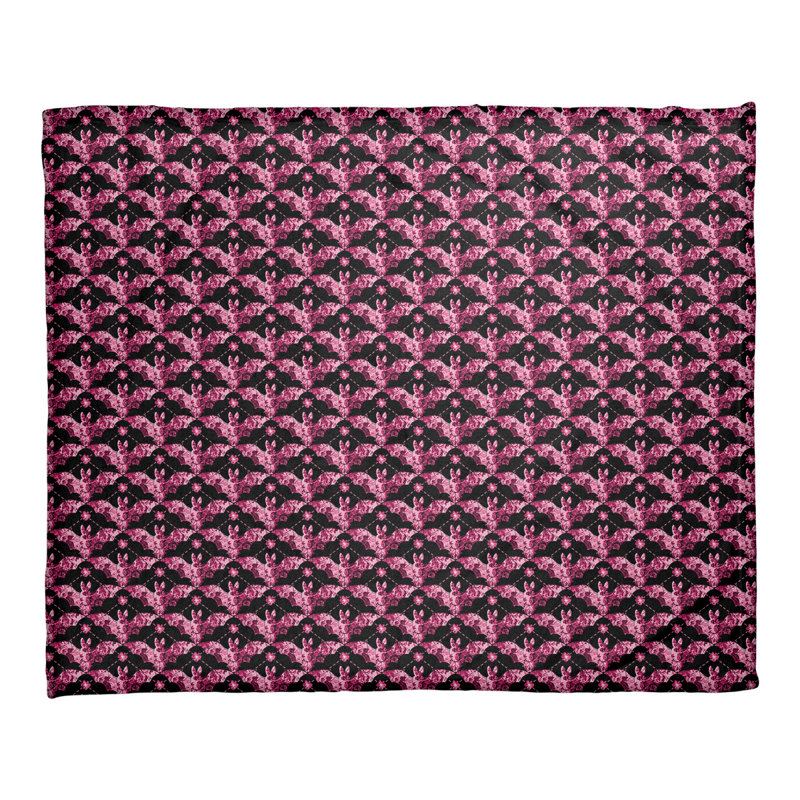 Couverture pour chauve-souris Katelyn Elizabeth, L 32,5 po x L 42,5 po, Rose