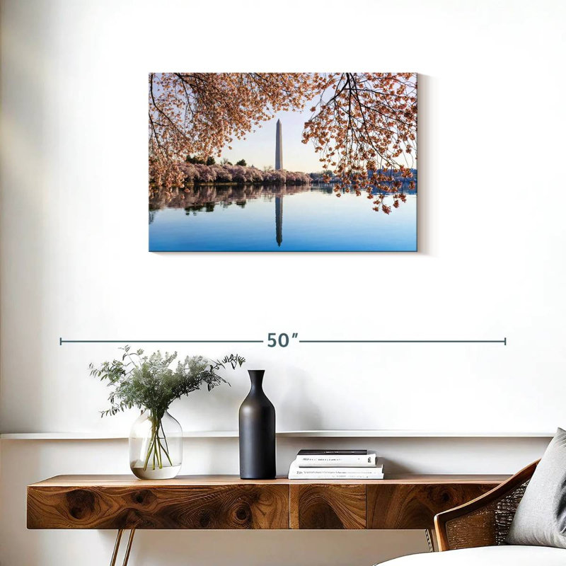 Washington DC Spring, H 20 po x l 30 po