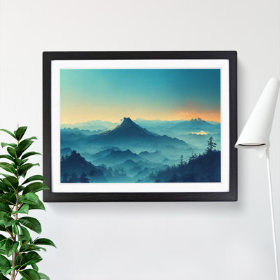 Extraordinary Japanese Mountains - Single Picture Frame Print
