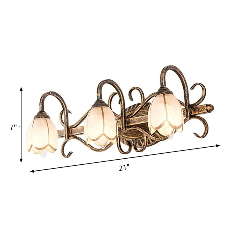 Éclairage pour meuble-lavabo 3 lumières Frolander