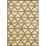 Flatweave Wool Geometric Area Rug