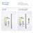 Waterfall Single-handle Bathroom Faucet with Drain Assembly-57544684-57544686