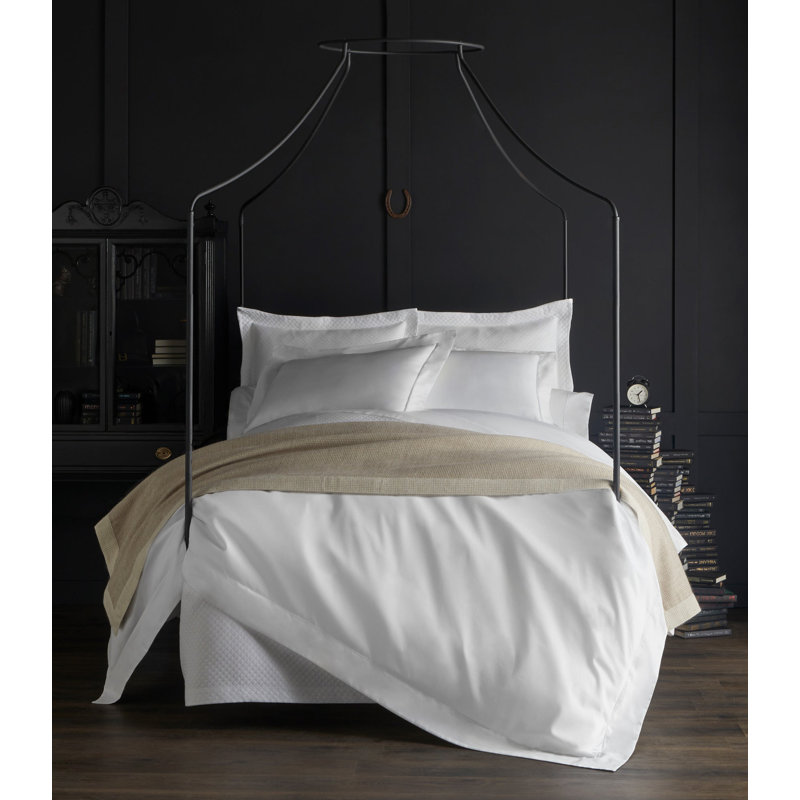 Soprano Duvet Cover, White, King/Cal King Duvet Cover
