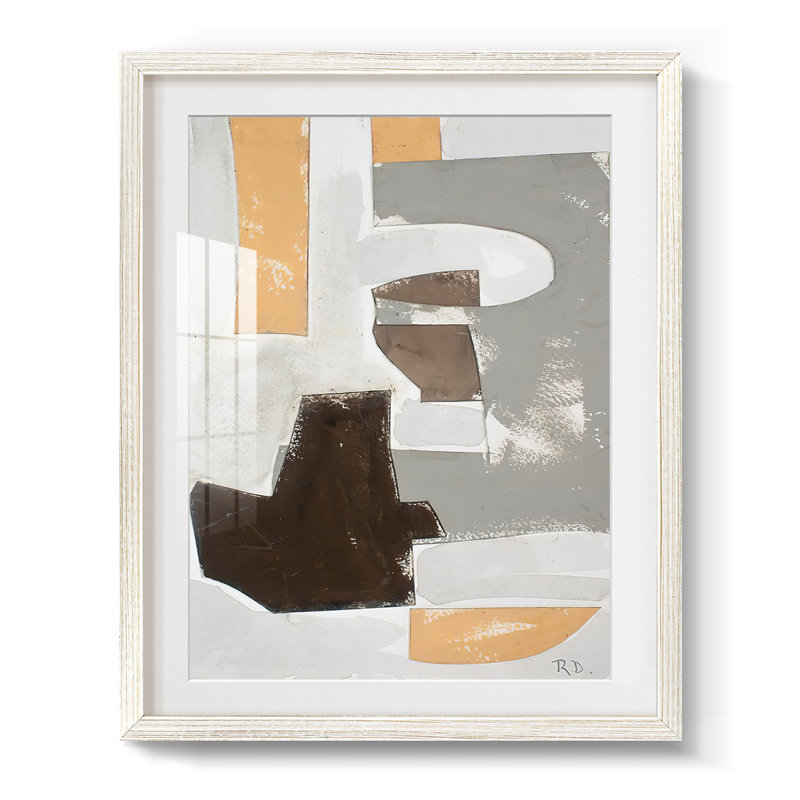AndalusianFormsIIIPremiumGalleryWrappedCanvas-Framed Print, White, 19.5'' H x 16.5'' W