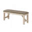 Ensemble de table de salle à manger extensible 6 pièces Cottage
