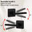 Matt Black Keyed (Entry) Door Lever