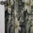 Neutral Zen Tropical Pattern - Floral Curtain - Velvet Room Darkening - 1 panel-107597968