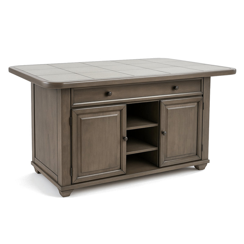Shades Of Gray Kitchen Island