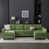 Velours vert est en rupture de stock