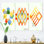 " Retro Geometrics IV " 3 - Pieces