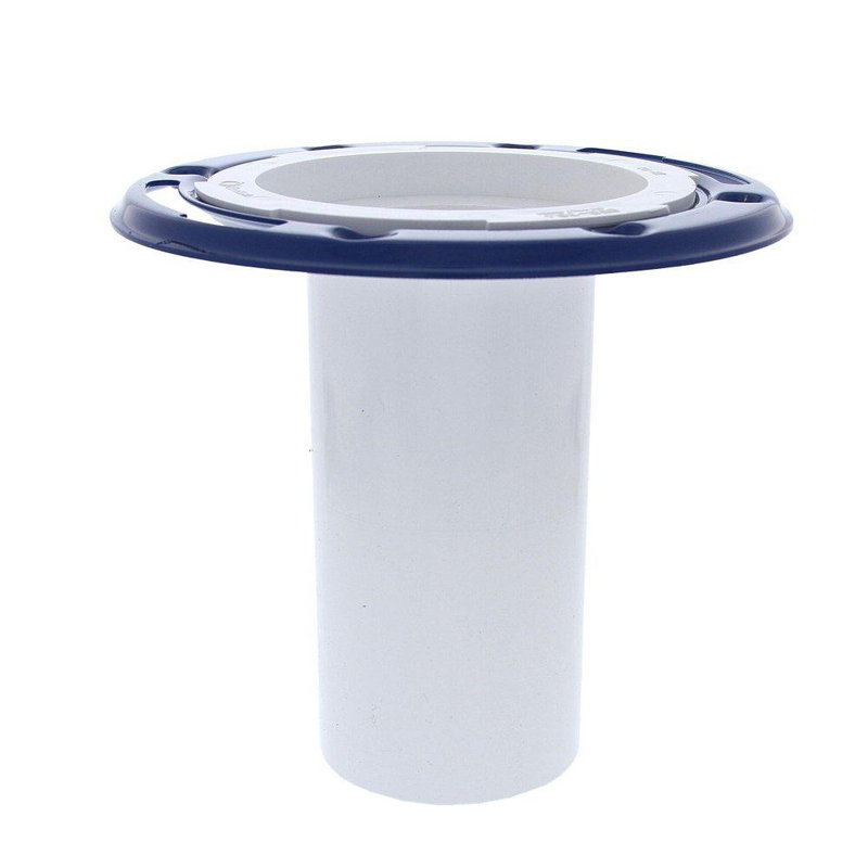 Jones Stephens 3 PVC FLUSH FIT CLST FLG W/ 6 BARL