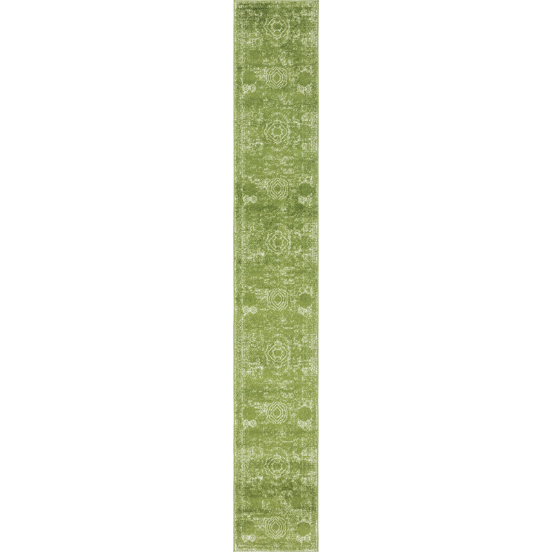 Geometric Area Rug, Runner 61 x 396cm