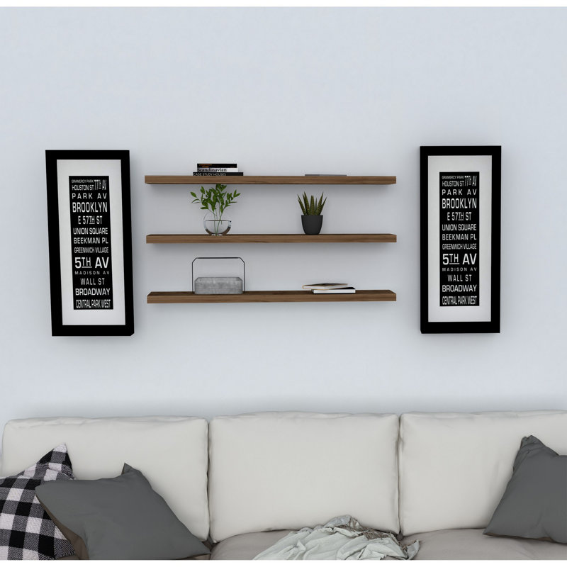 3 Piece Floating Shelf (Set of 3)