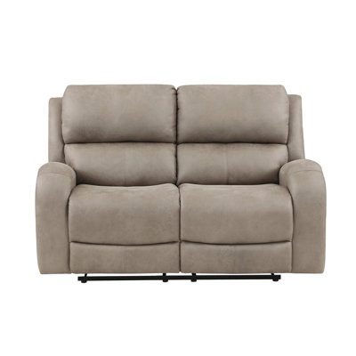 Causeuse inclinable double luxueuse 1pc