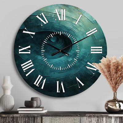 Horloge murale Teal